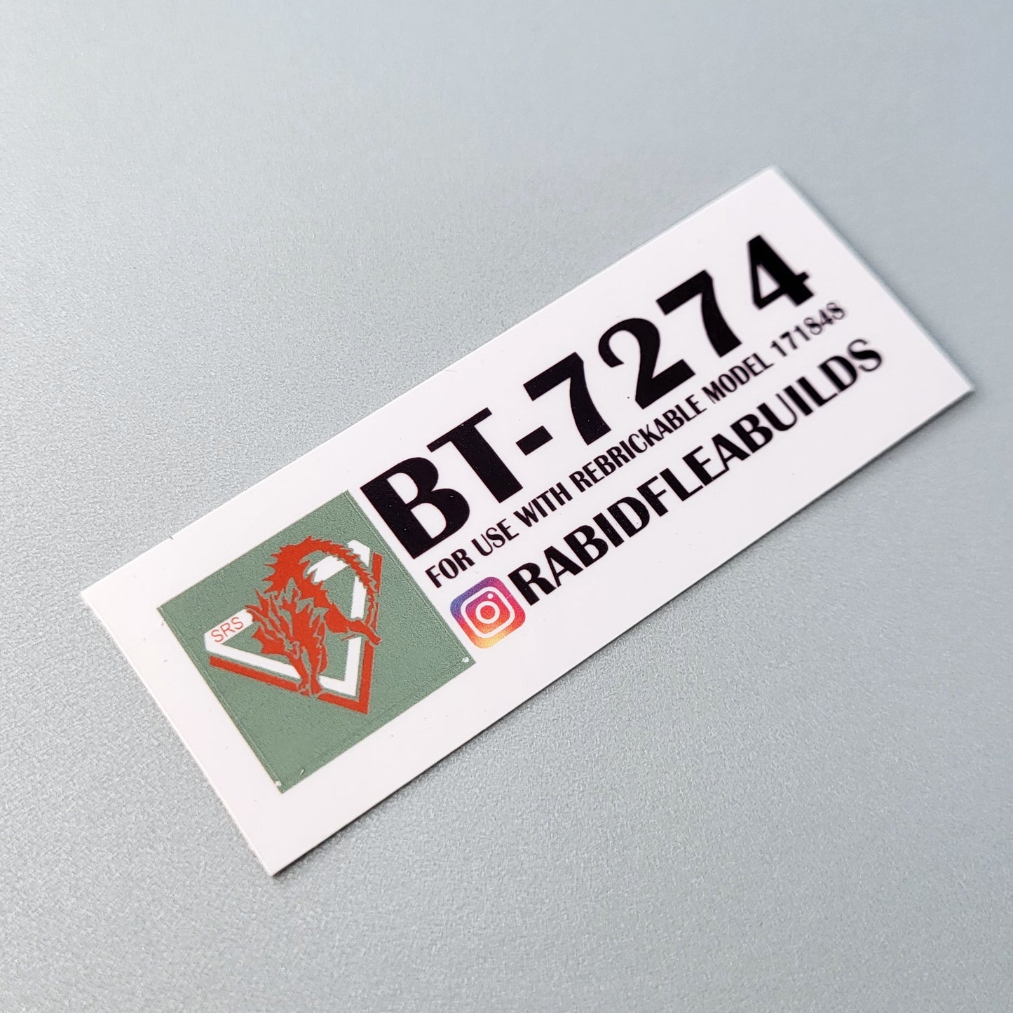 BT-7274 Decal